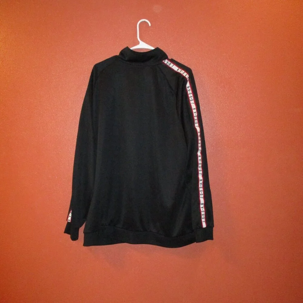 Jordan Track Suit Y2K Men XX Large Black White Pocket Pants Jacket Track Suit